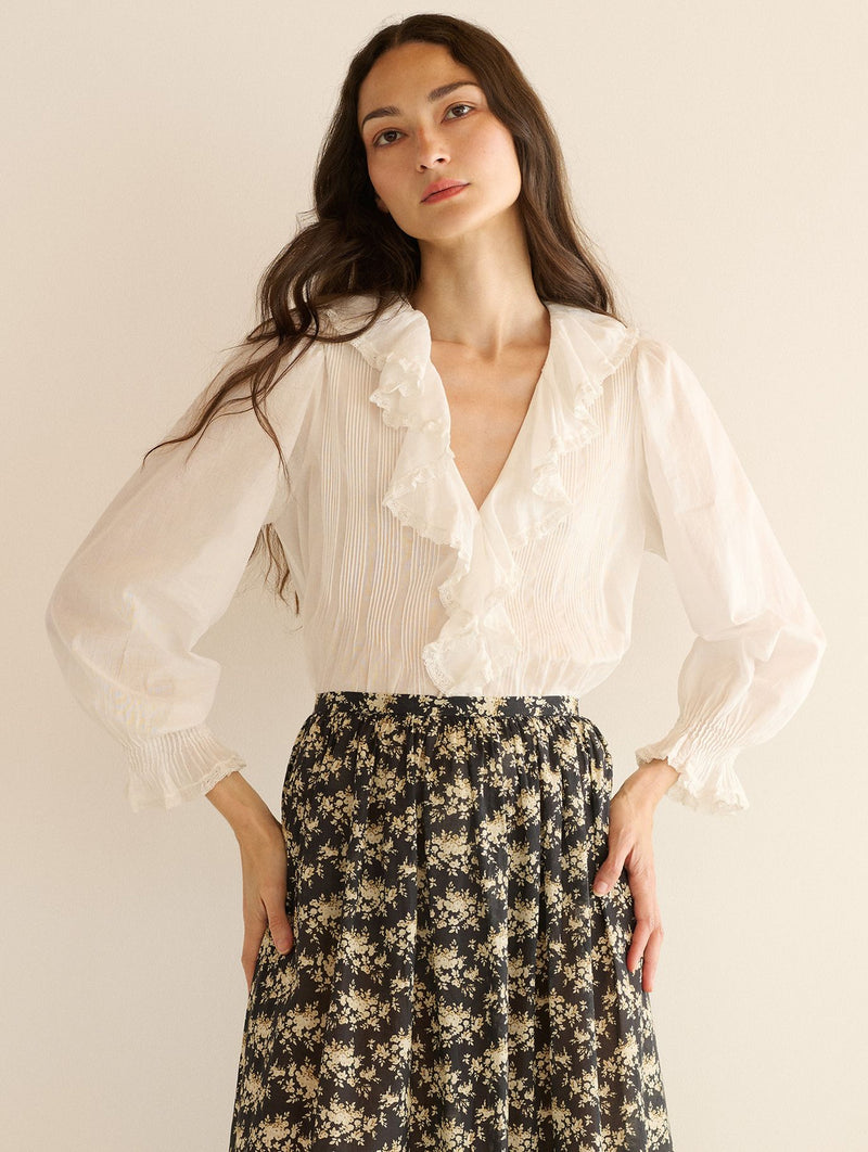 Hardy Cotton Top in Salt