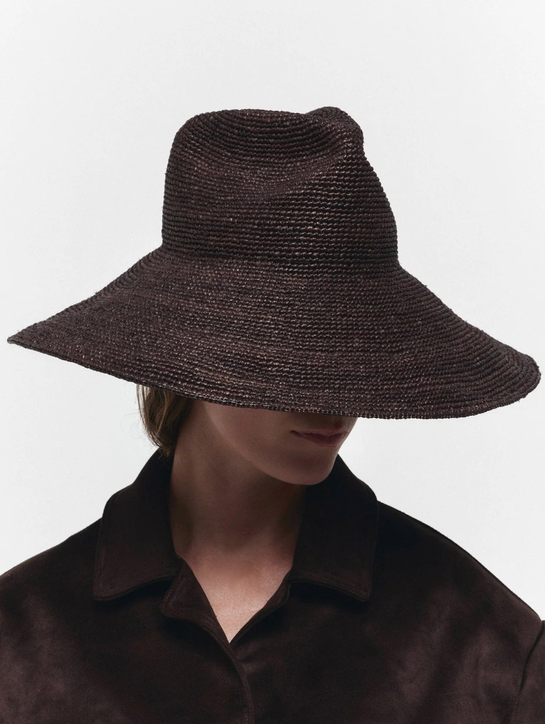 Waverly Hat in Chocolate