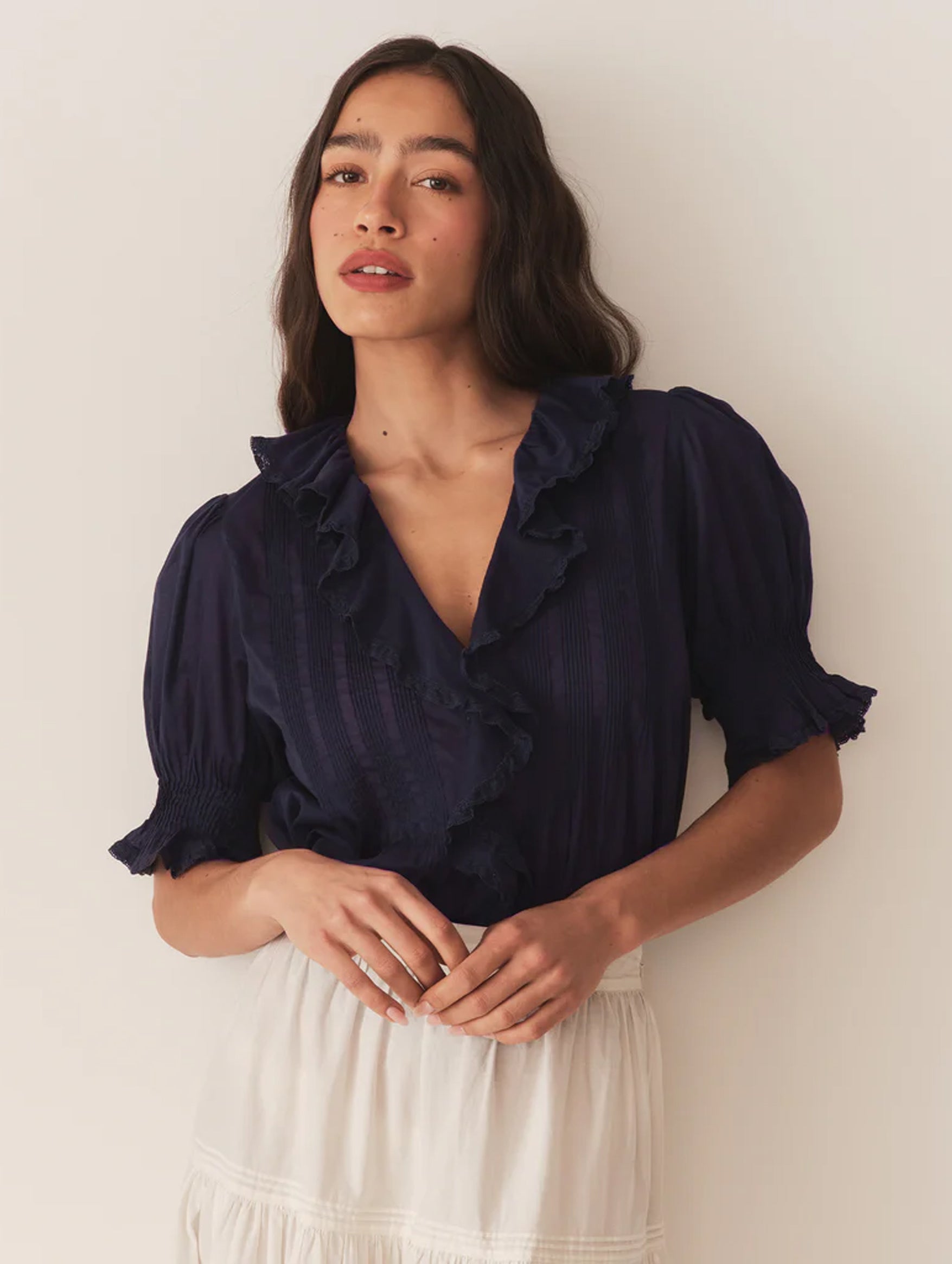 Henri Cotton Top in Adriatic