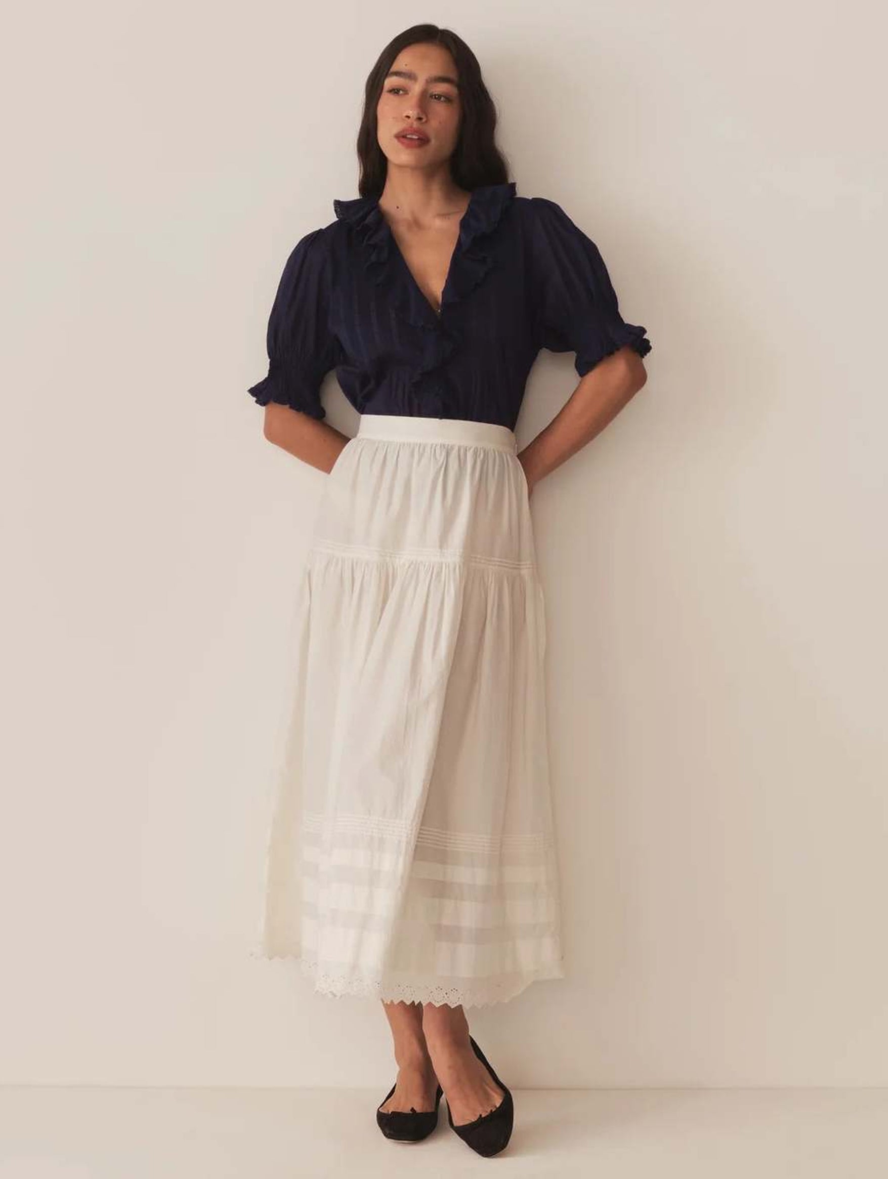 Henri Cotton Top in Adriatic