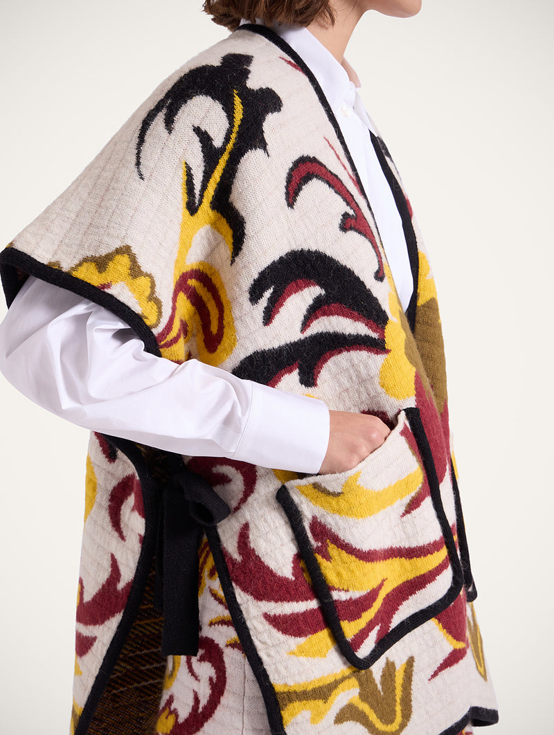 In My Power Knit Scarf Cape
