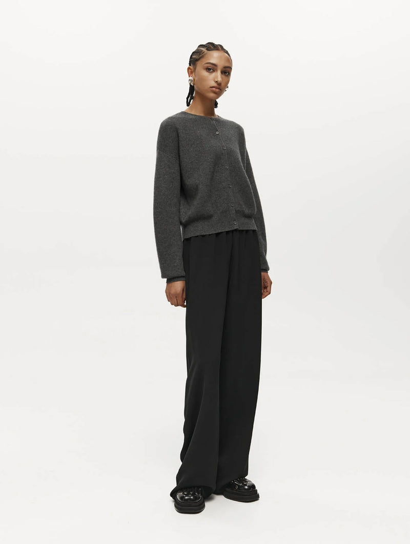 Irving Trouser in Black Suiting