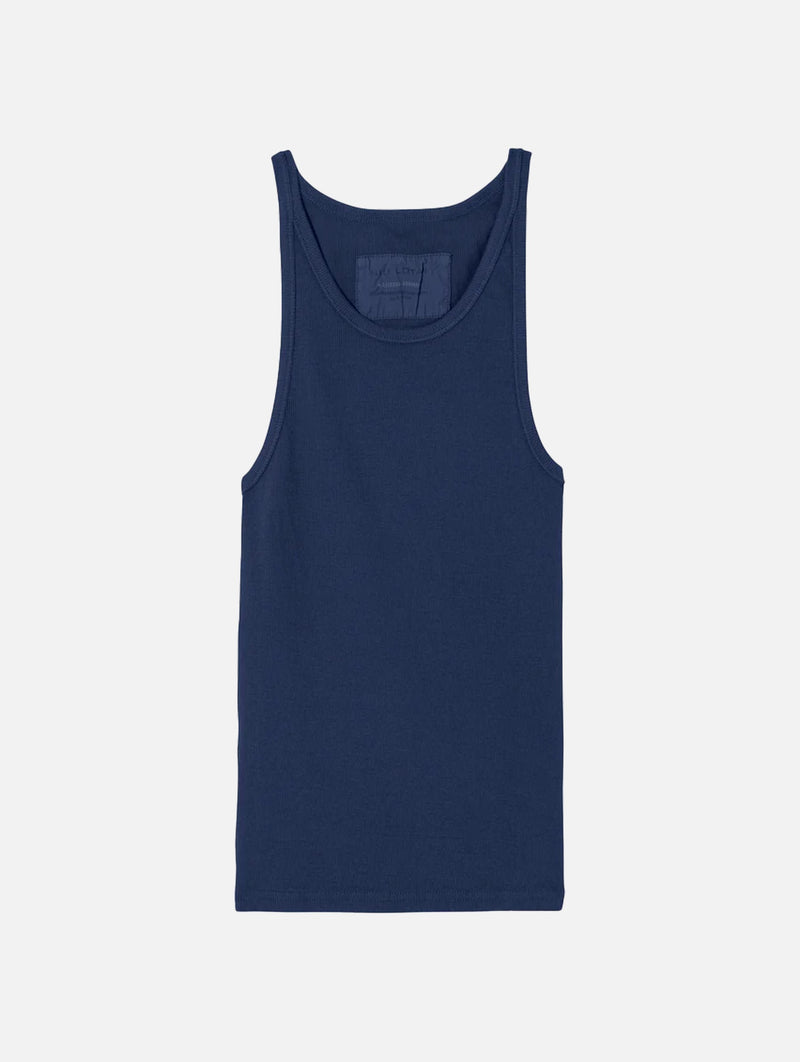 Jennifer Rib Tank in Midnight