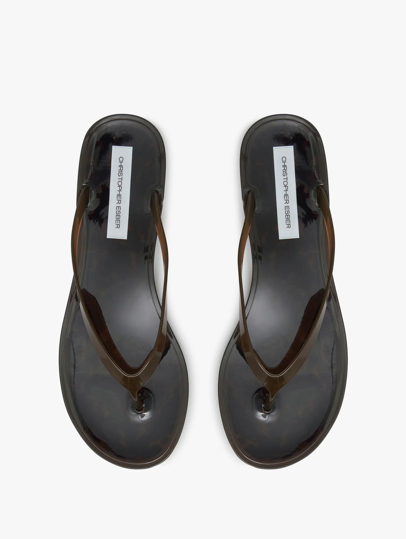 Jo Flip Flop in Tortoise