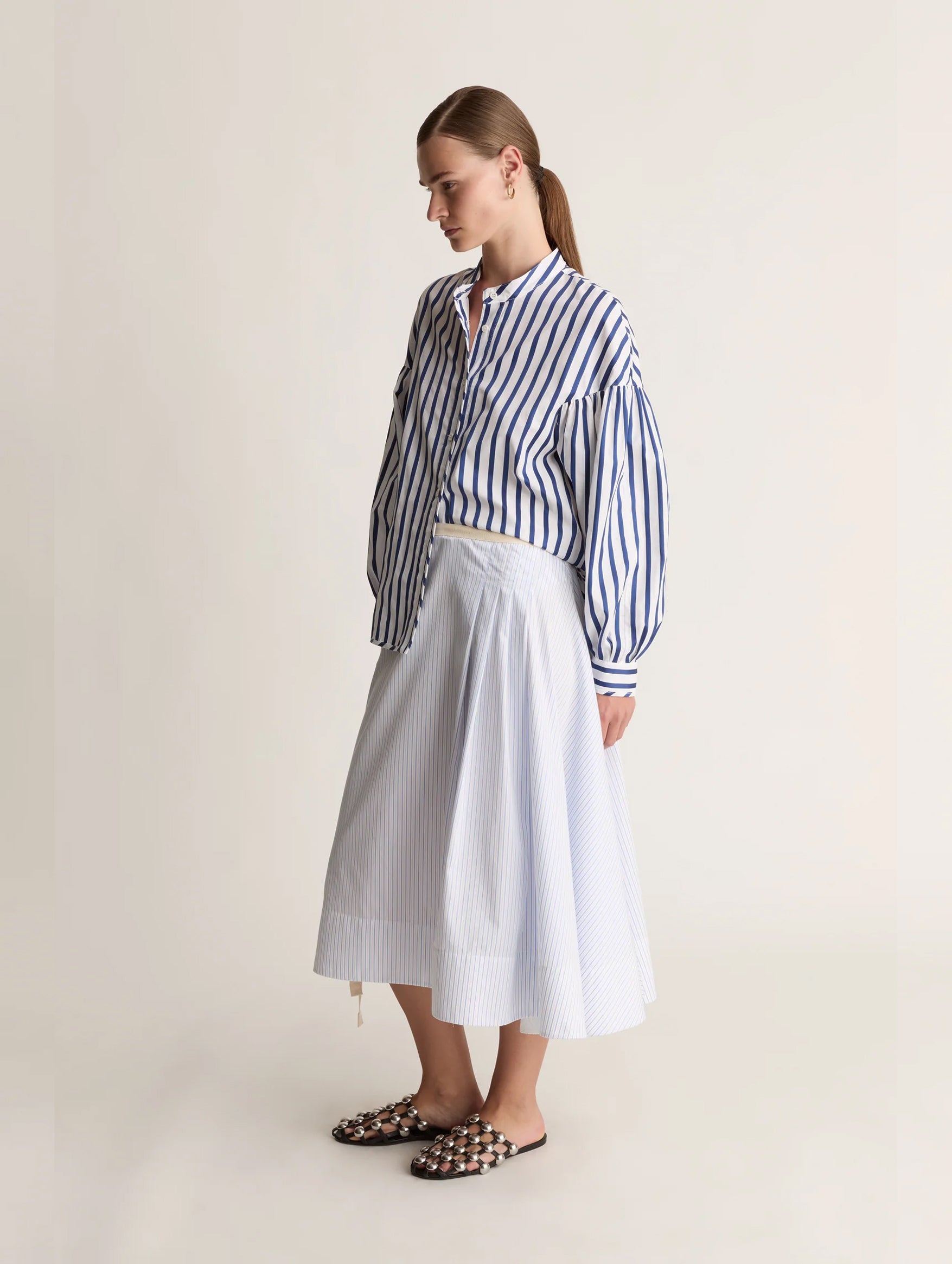 Josie Blouse in Navy