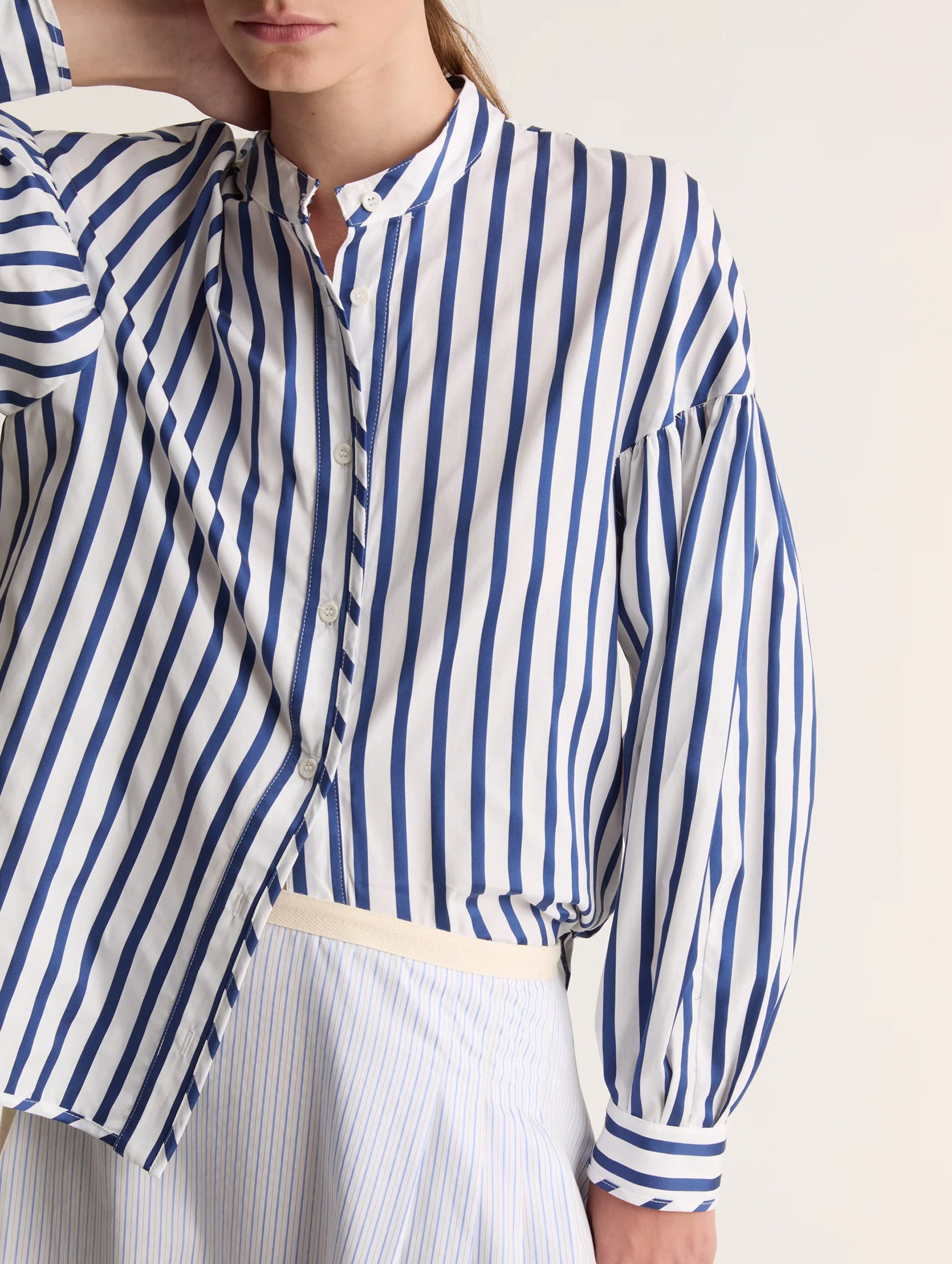 Josie Blouse in Navy