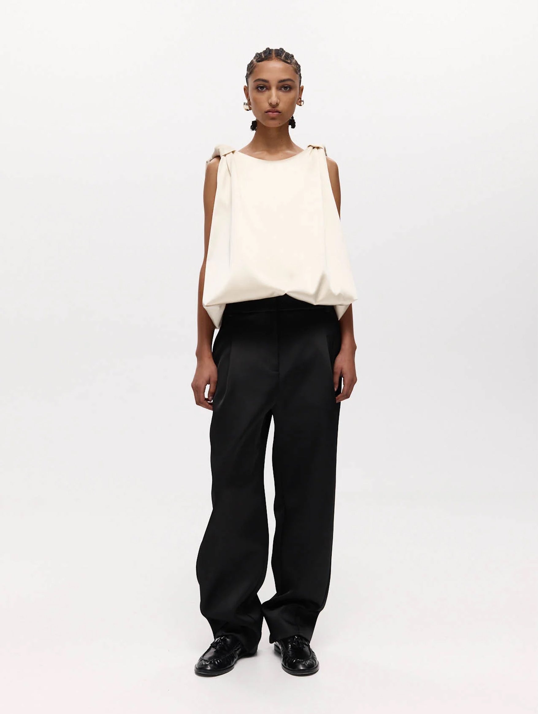 Knot Top in Ivory