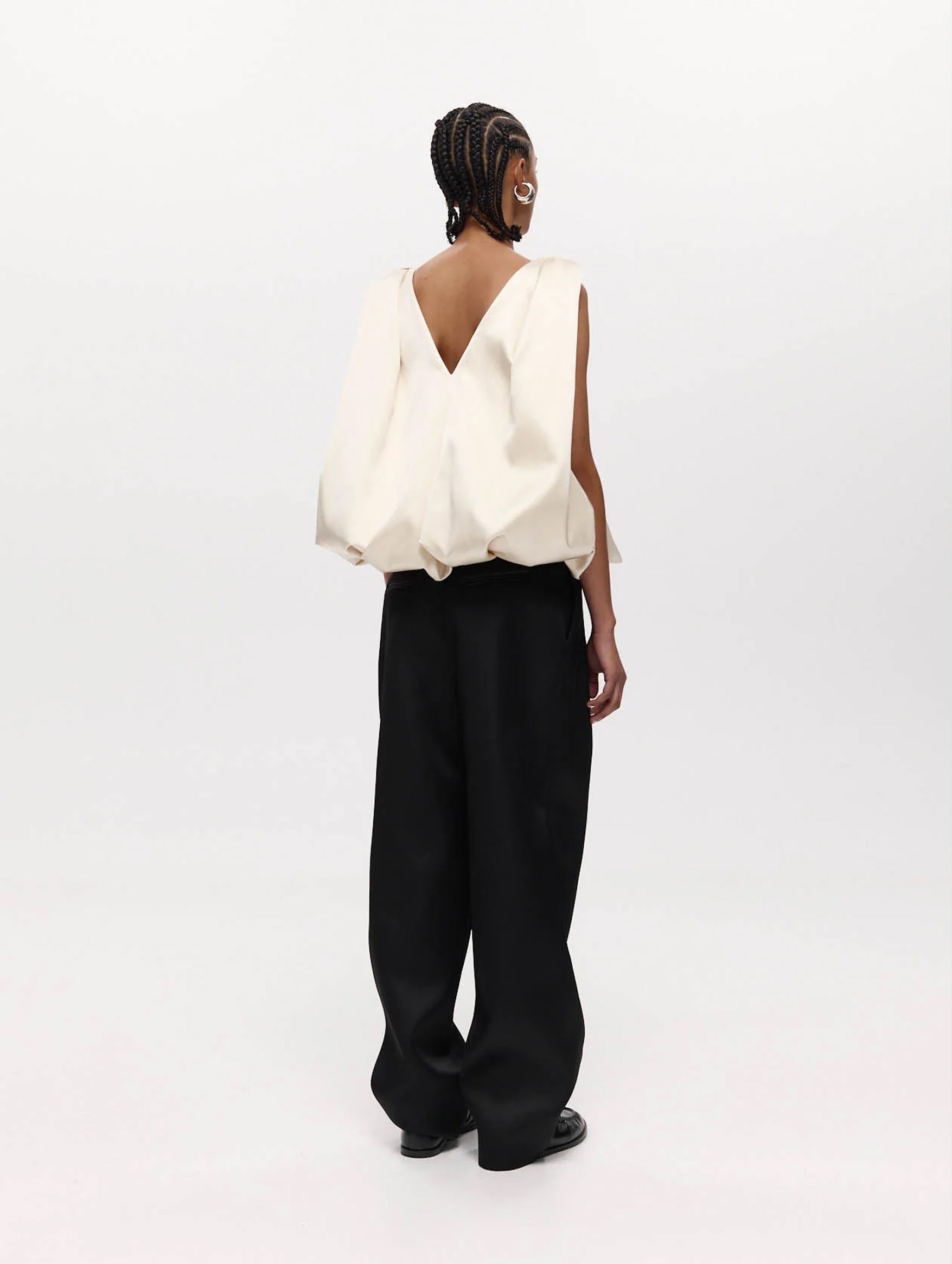 Knot Top in Ivory