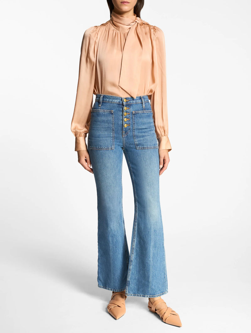 The Stretch Lou Jean in Danube Denim