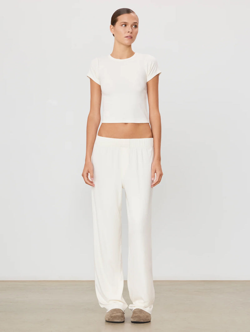 Lounge Pant in Ivory