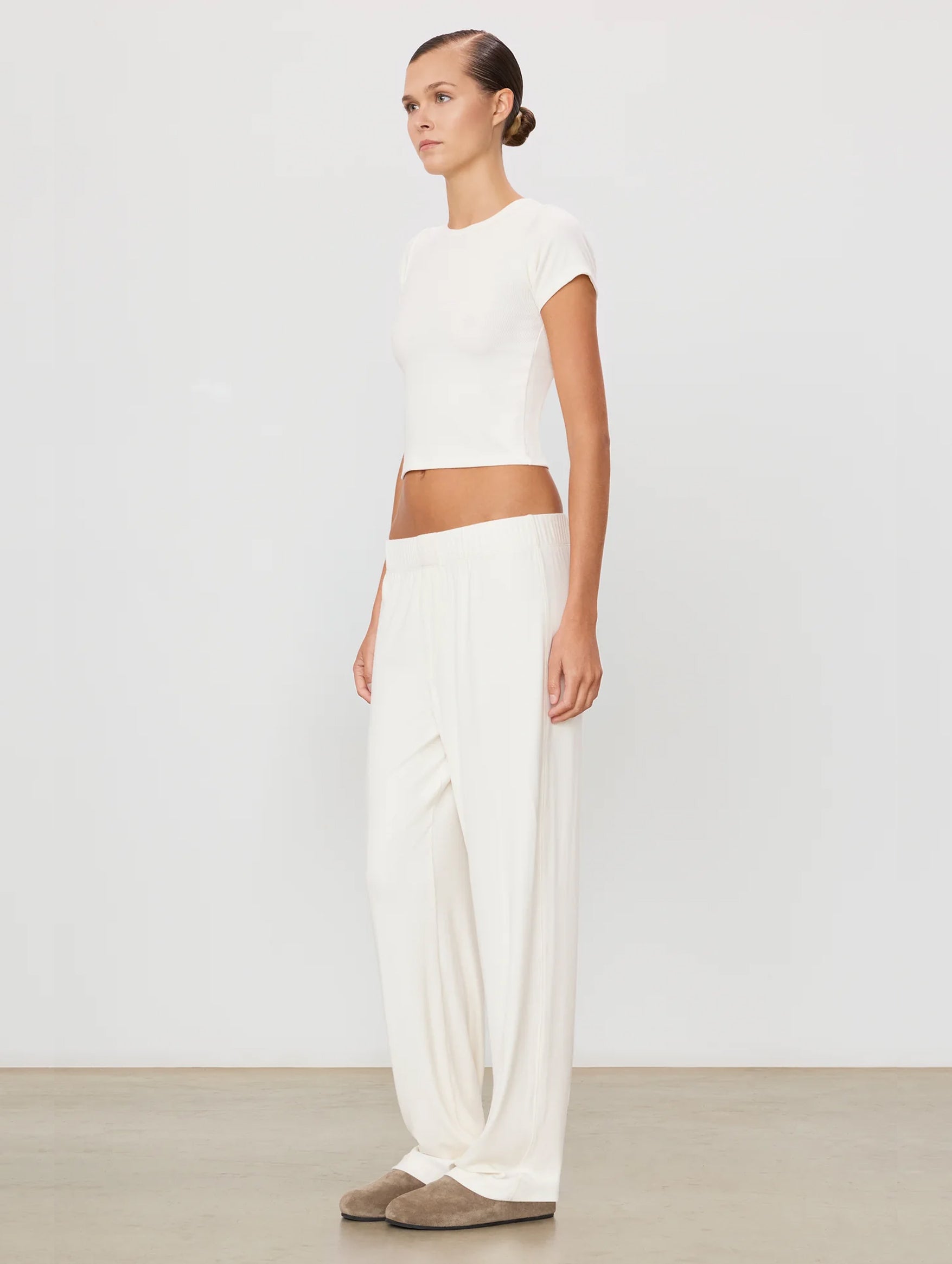 Lounge Pant in Ivory