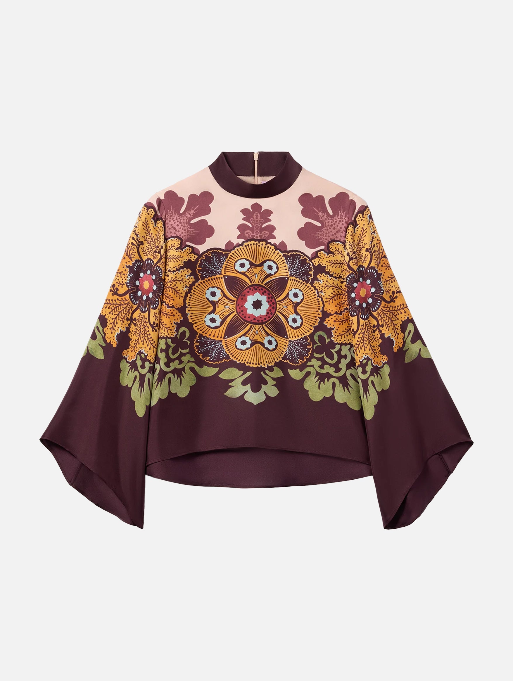 Make An Exit Top in Burgundy Bounty Placée