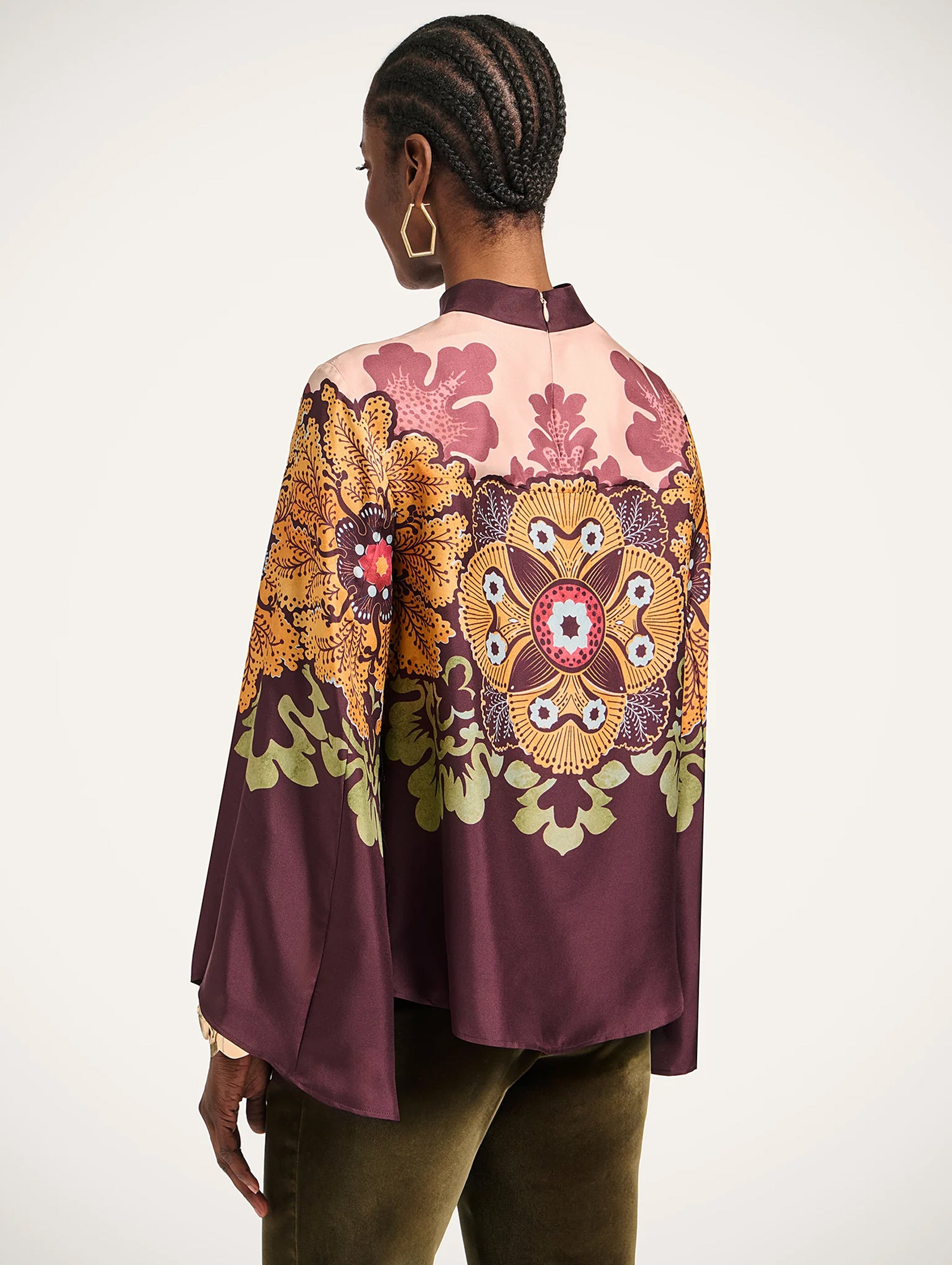 Make An Exit Top in Burgundy Bounty Placée
