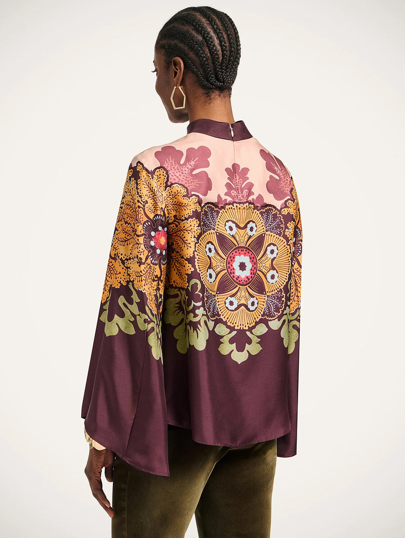 Make An Exit Top in Burgundy Bounty Placée