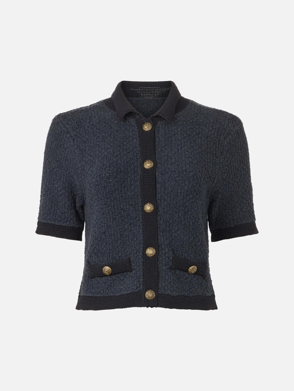 Marie Knit Cardigan in Navy
