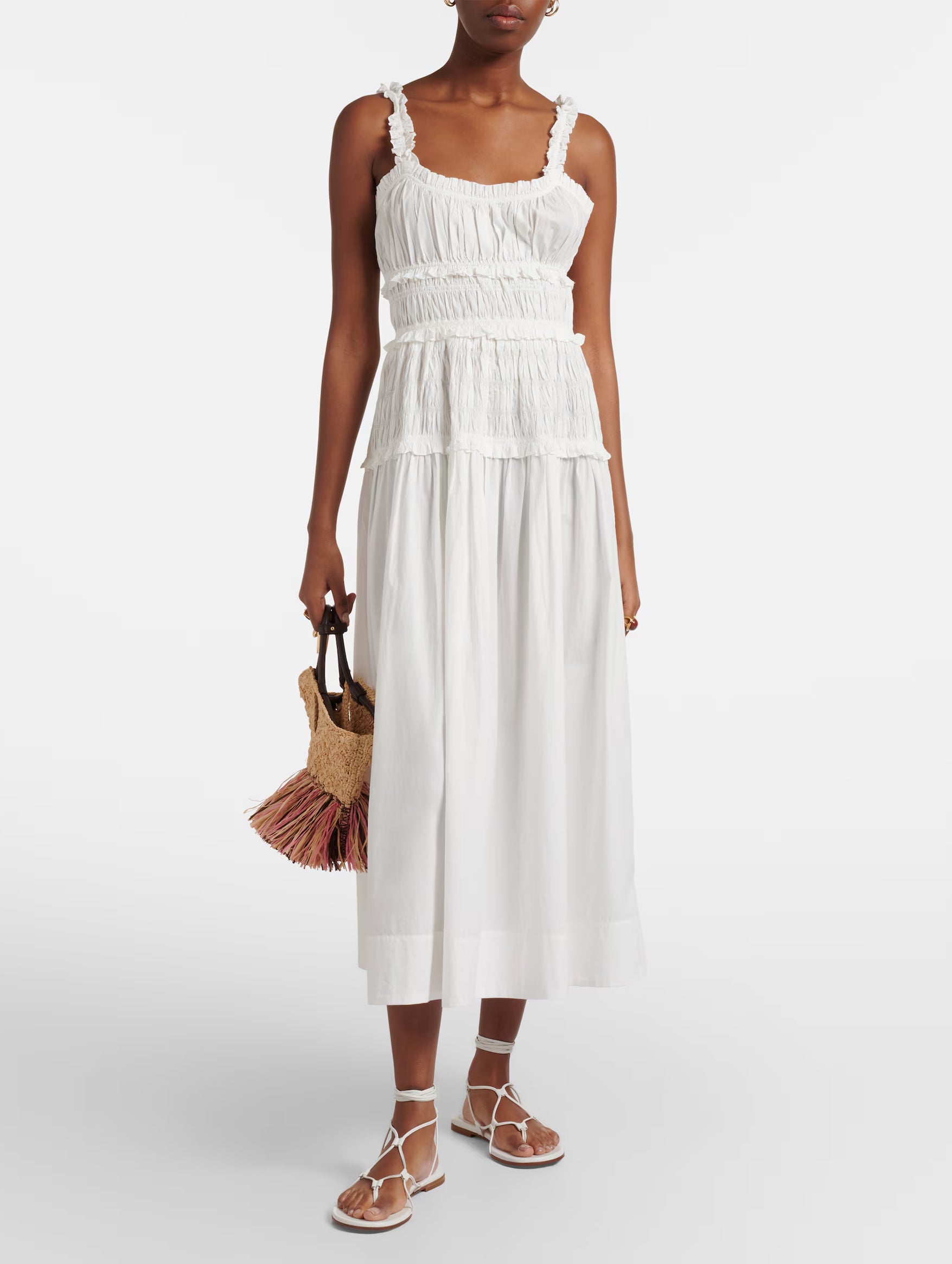 Marianne Dress in Salt
