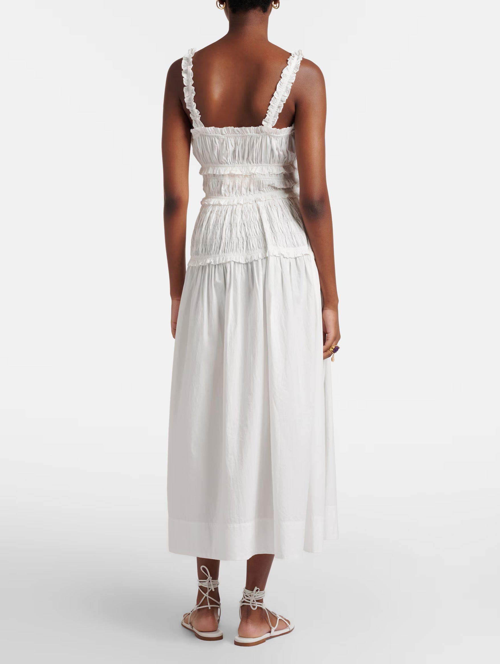Marianne Dress in Salt