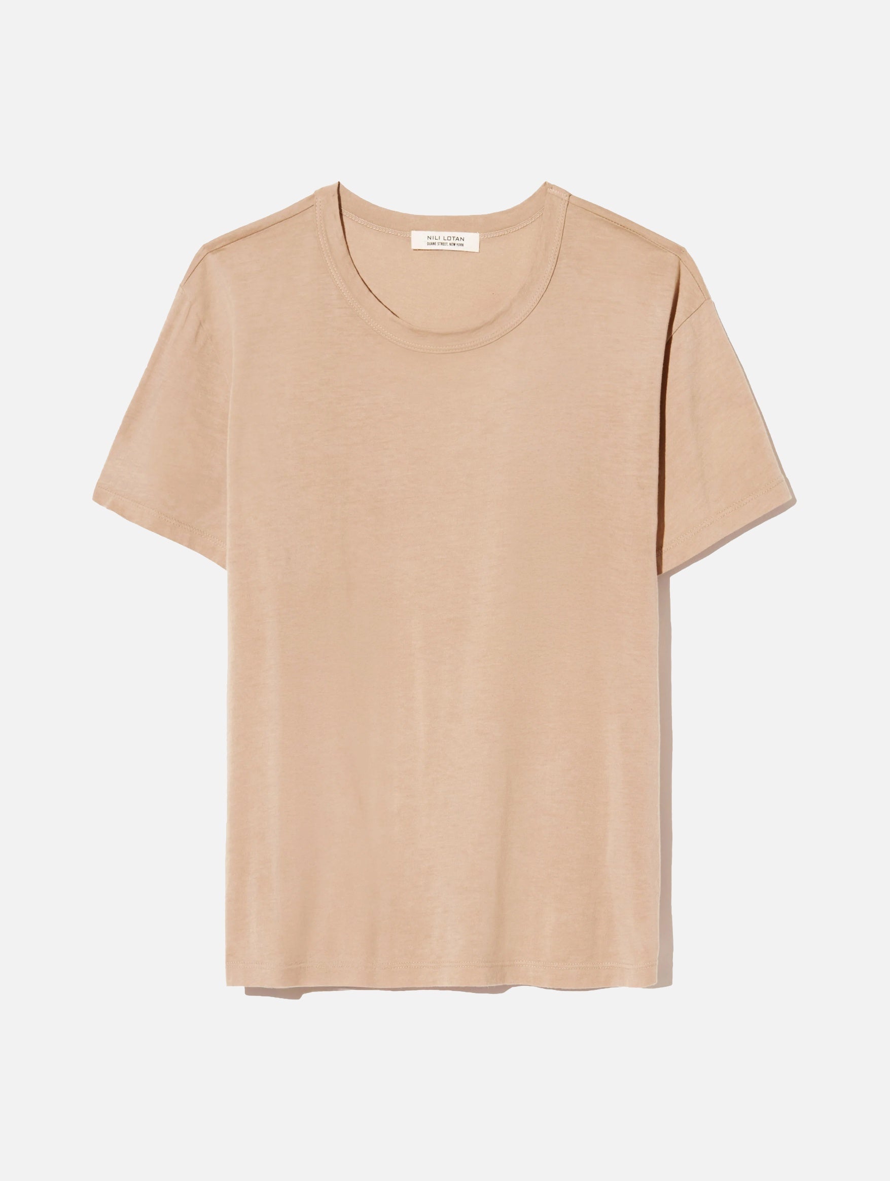 Noya Tee in Pale Khaki