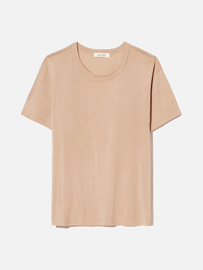 Noya Tee in Pale Khaki