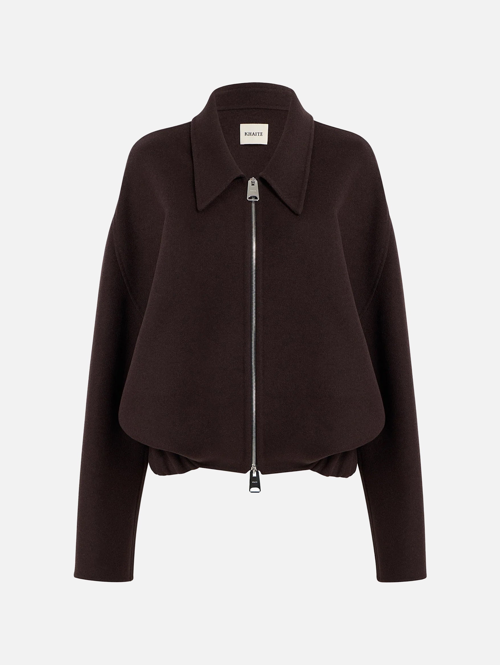 Odin Wool Jacket in Dark Brown