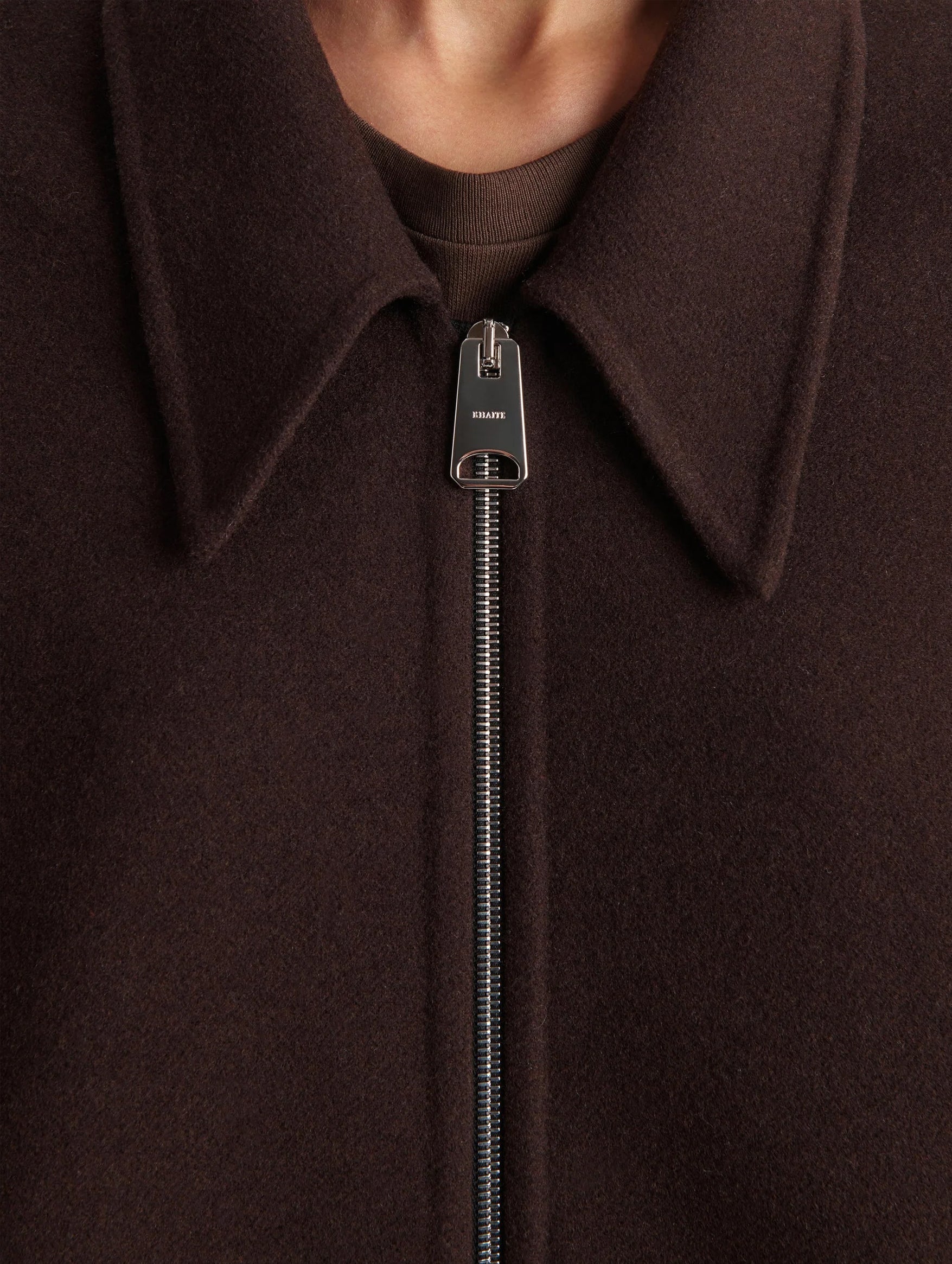 Odin Wool Jacket in Dark Brown