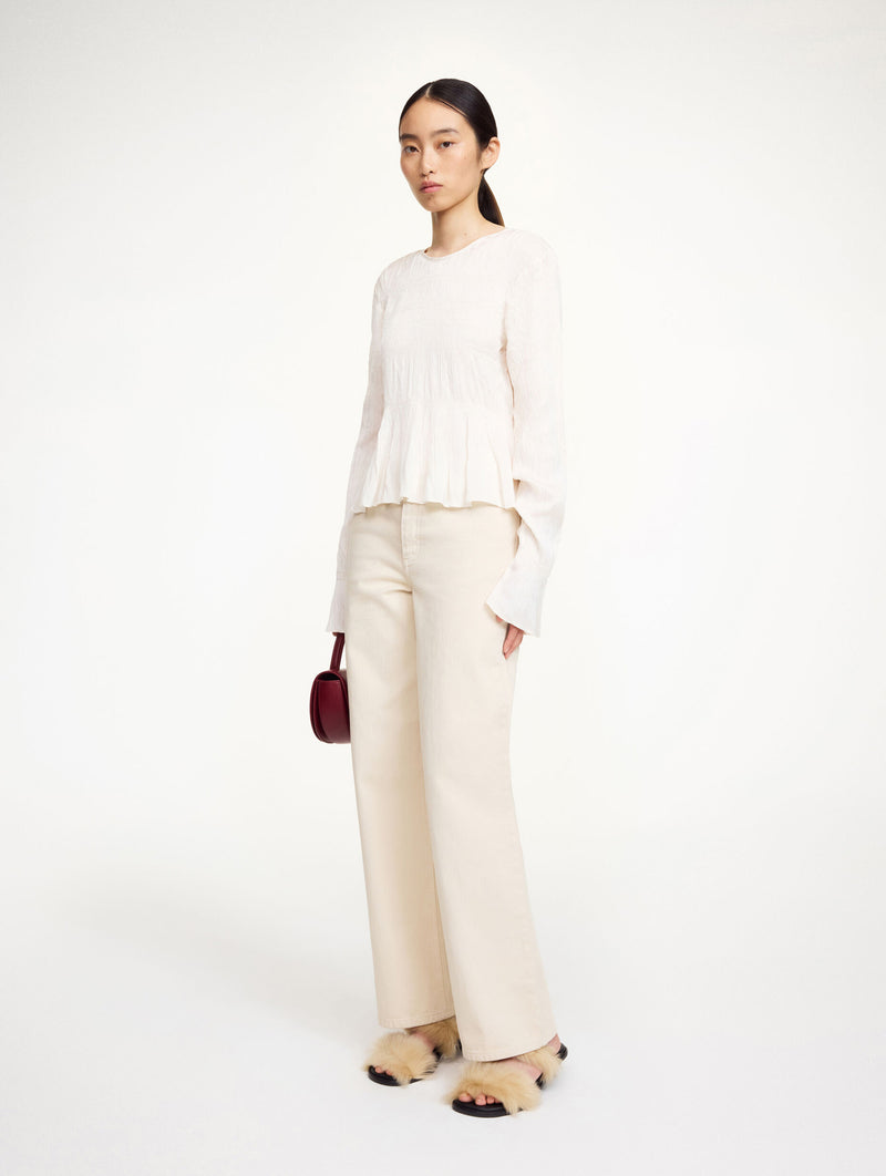 Ovas Blouse in Cream