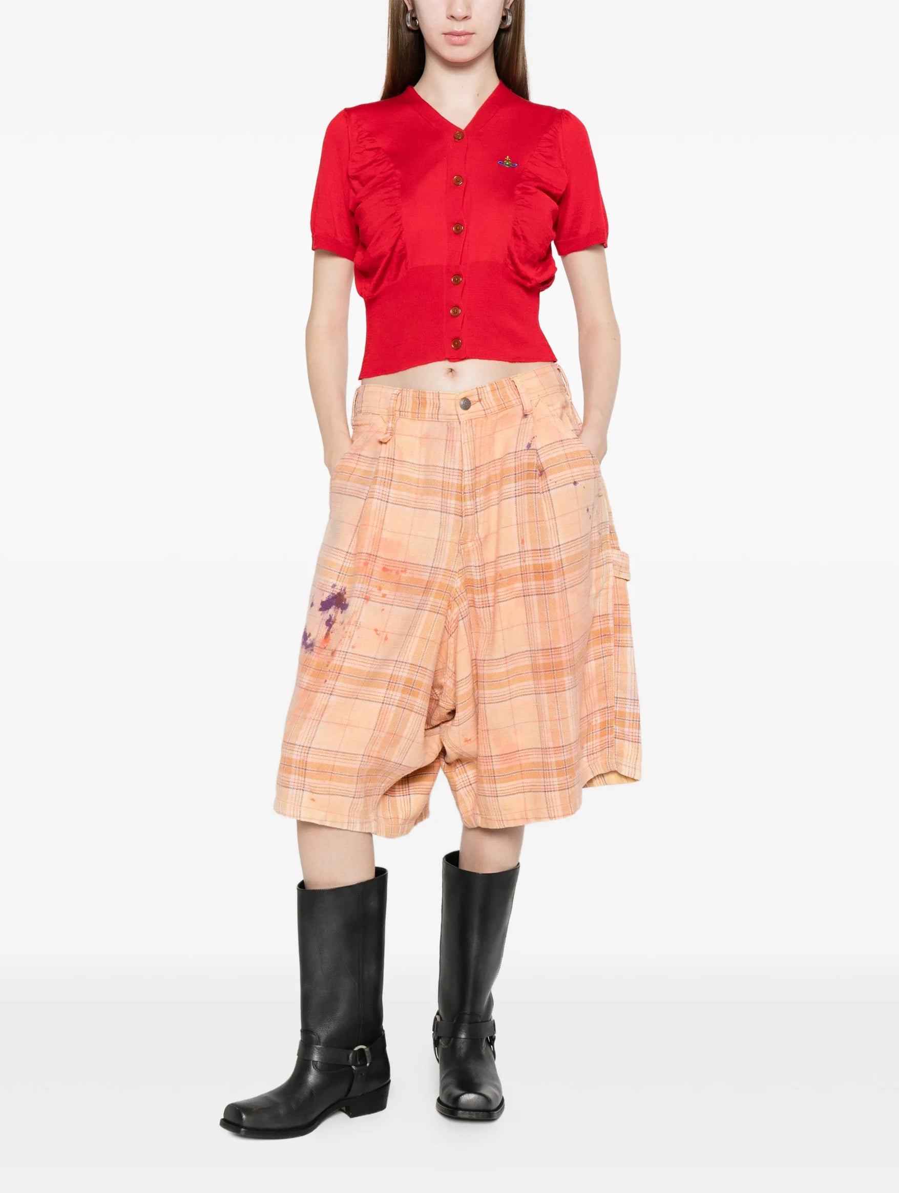 Pamela Cardi in Red