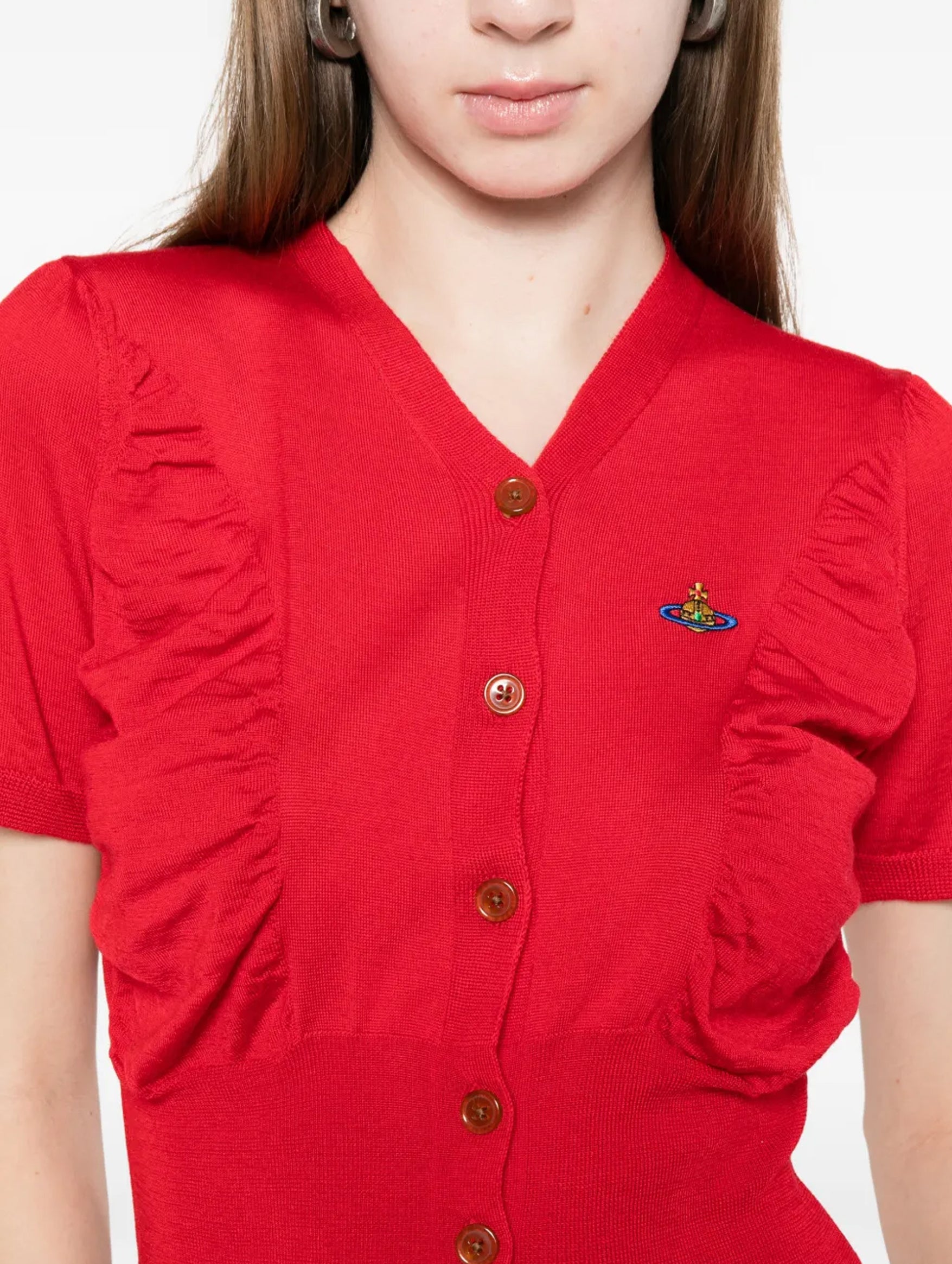 Pamela Cardi in Red