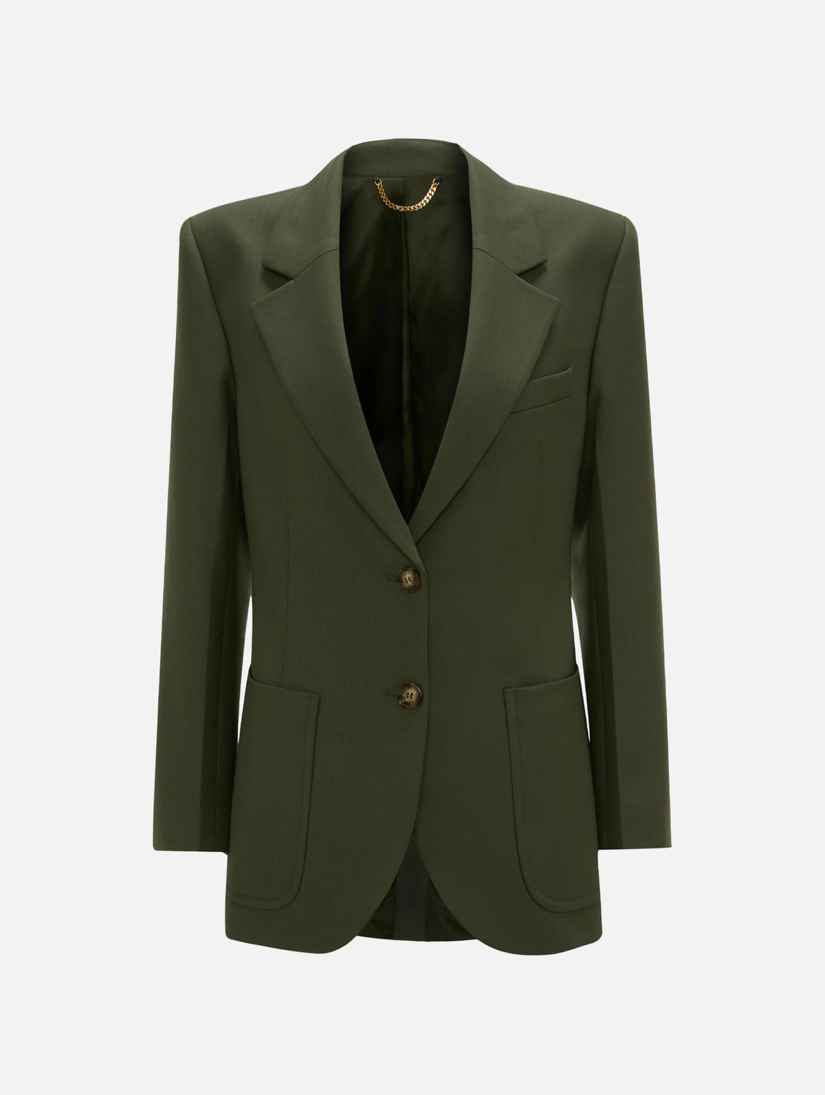 Patch Pocket Jacket in Oregano