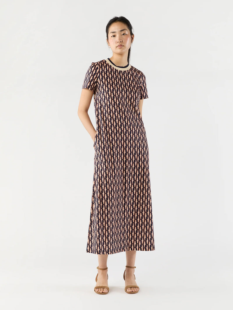 Sporty Swing Dress in Pesciolini