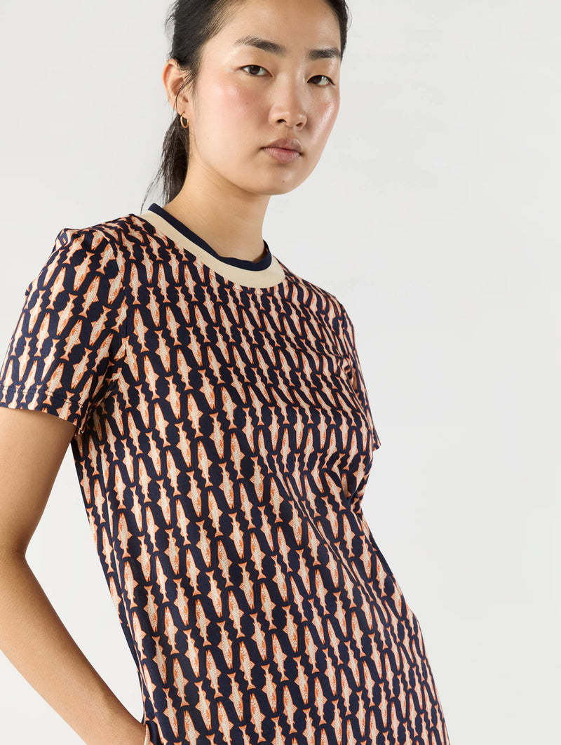 Sporty Swing Dress in Pesciolini