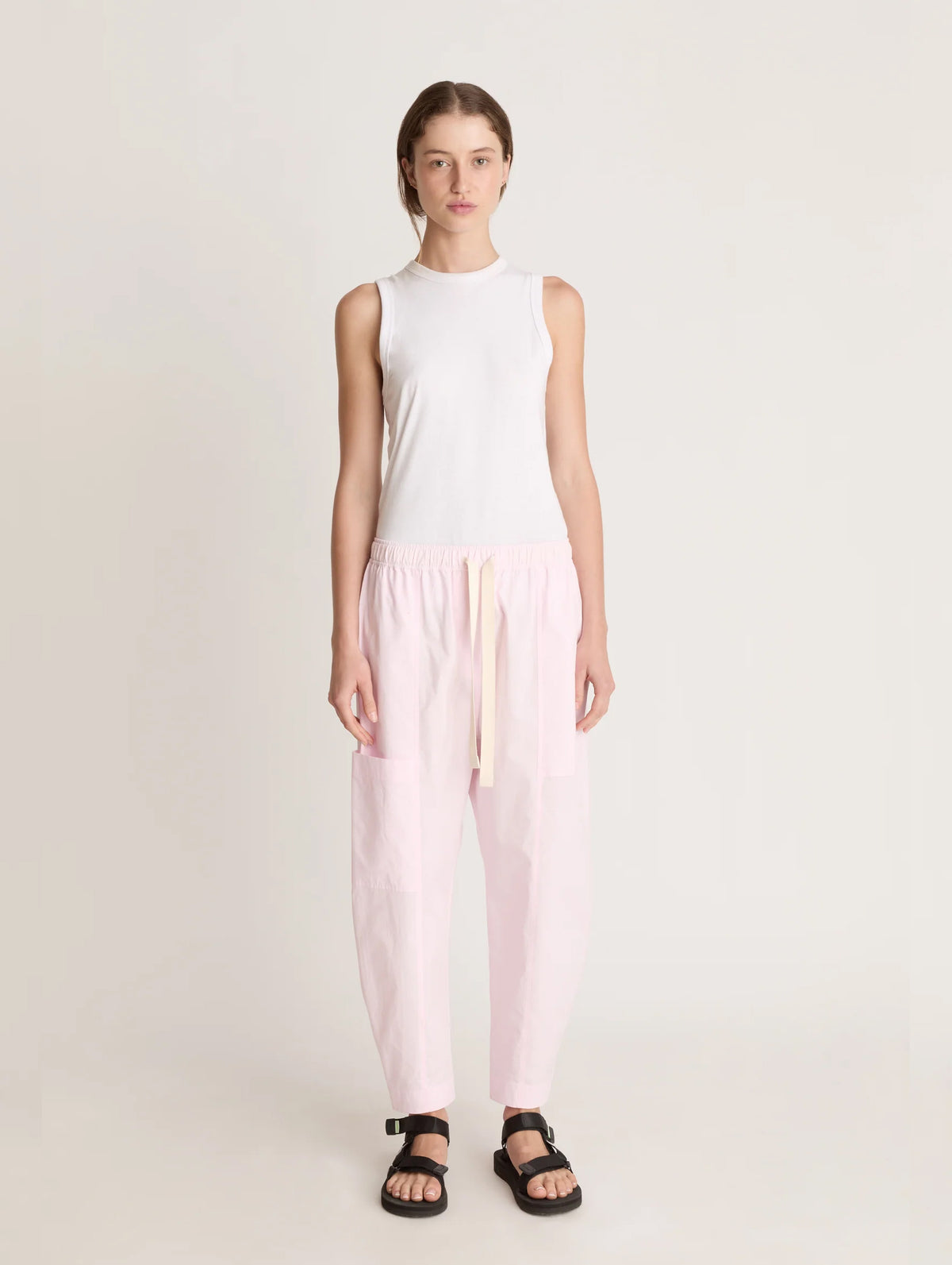 LM Poplin Pant in Musk