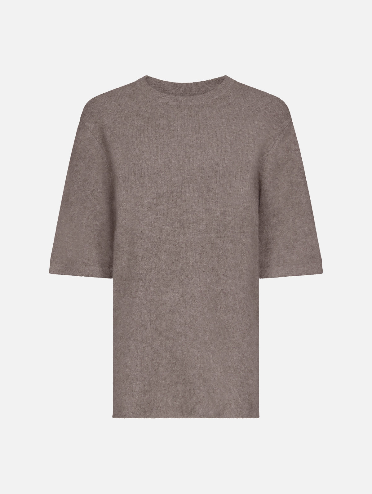 Raven Short Sleeve Sweater in Ashes