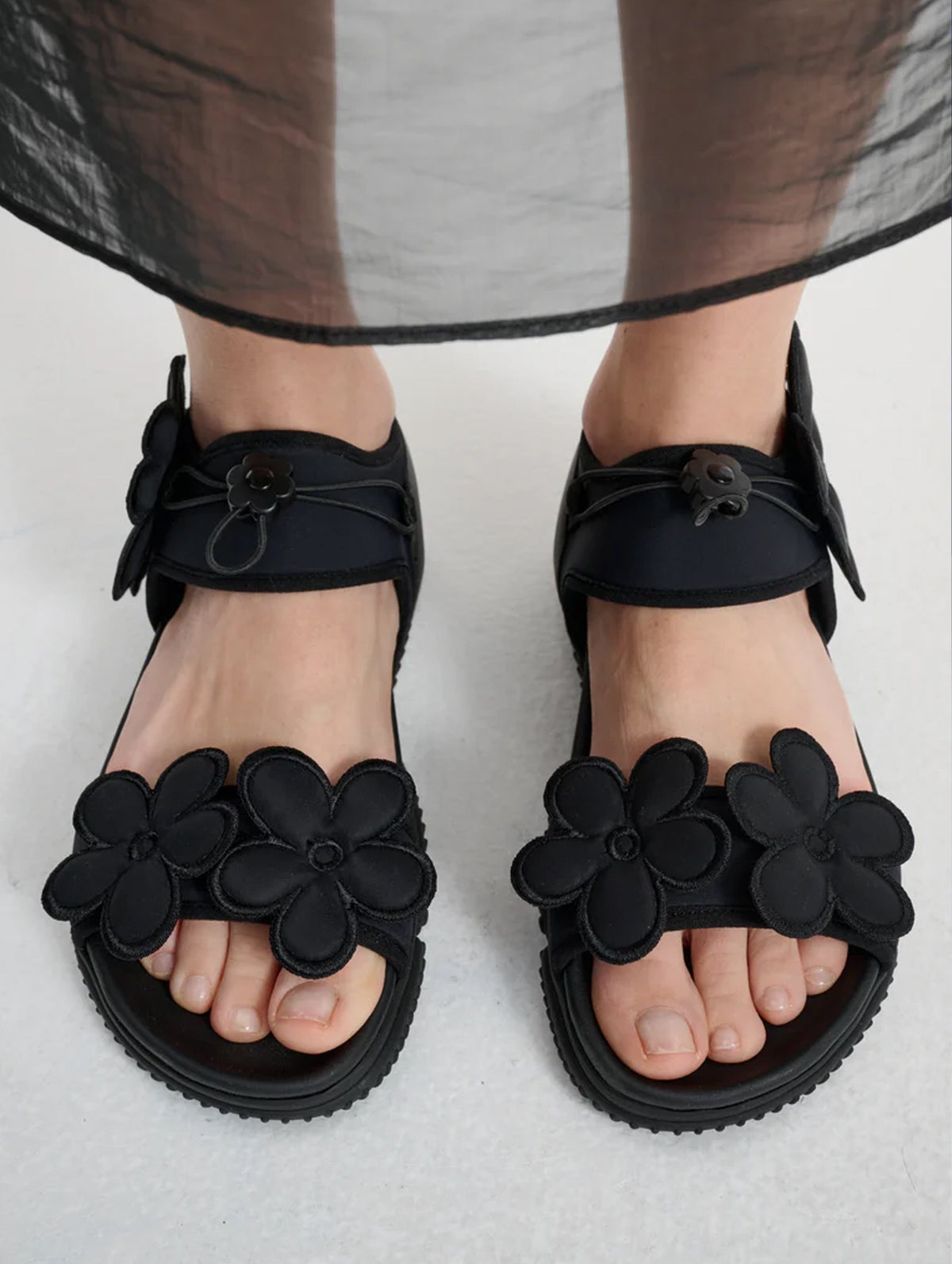 Cilla Sandals in Black