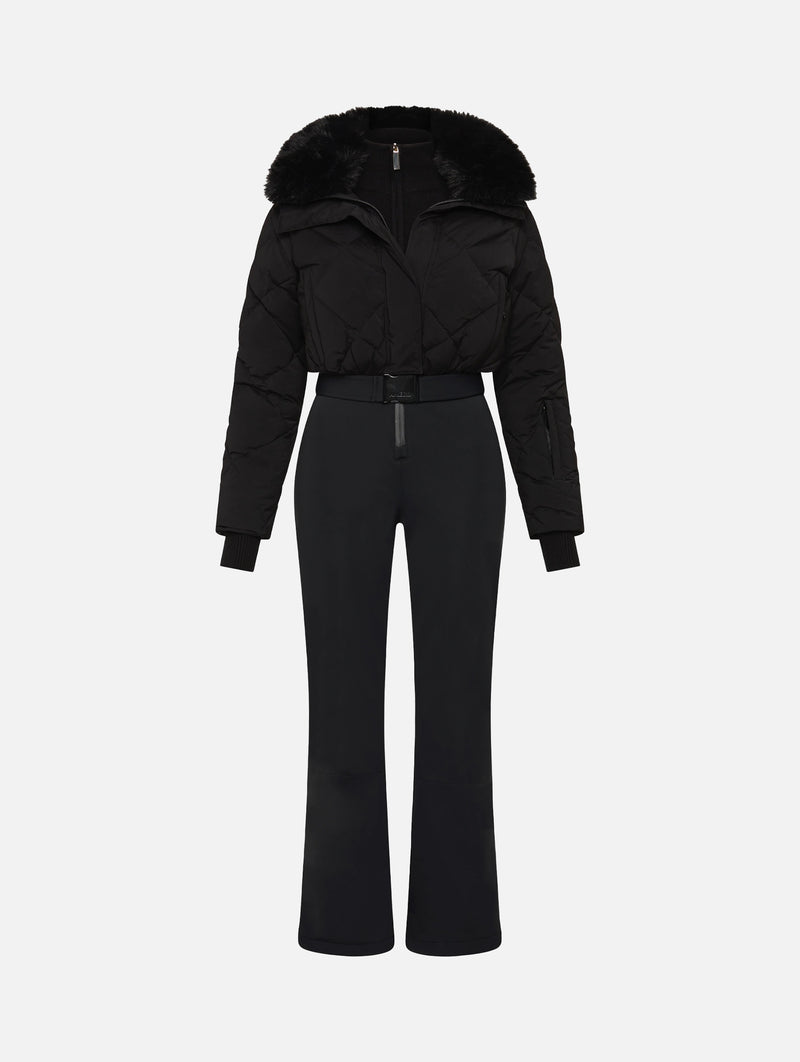 Saskia Ski Suit in Black