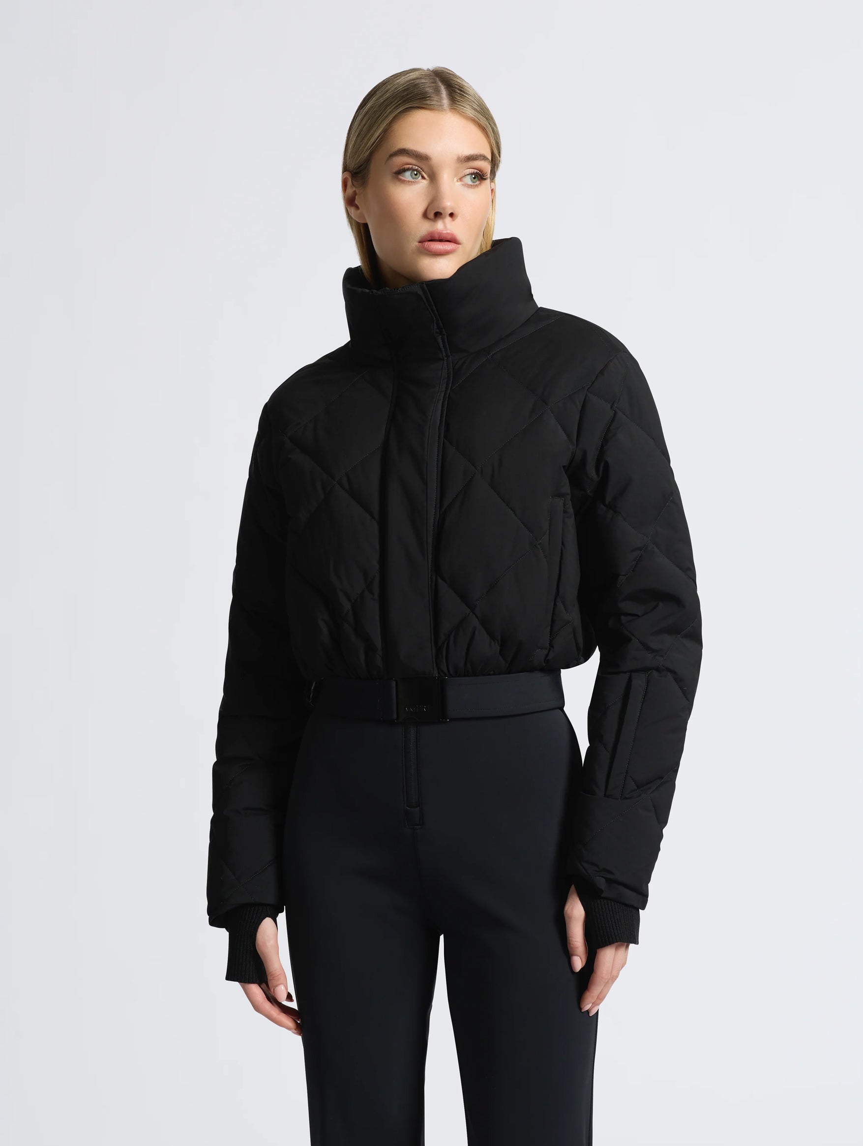 Saskia Ski Suit in Black