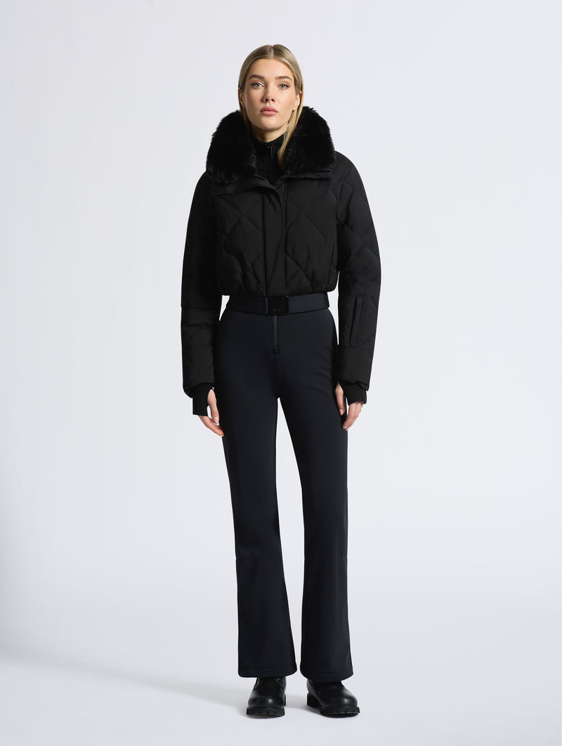 Saskia Ski Suit in Black