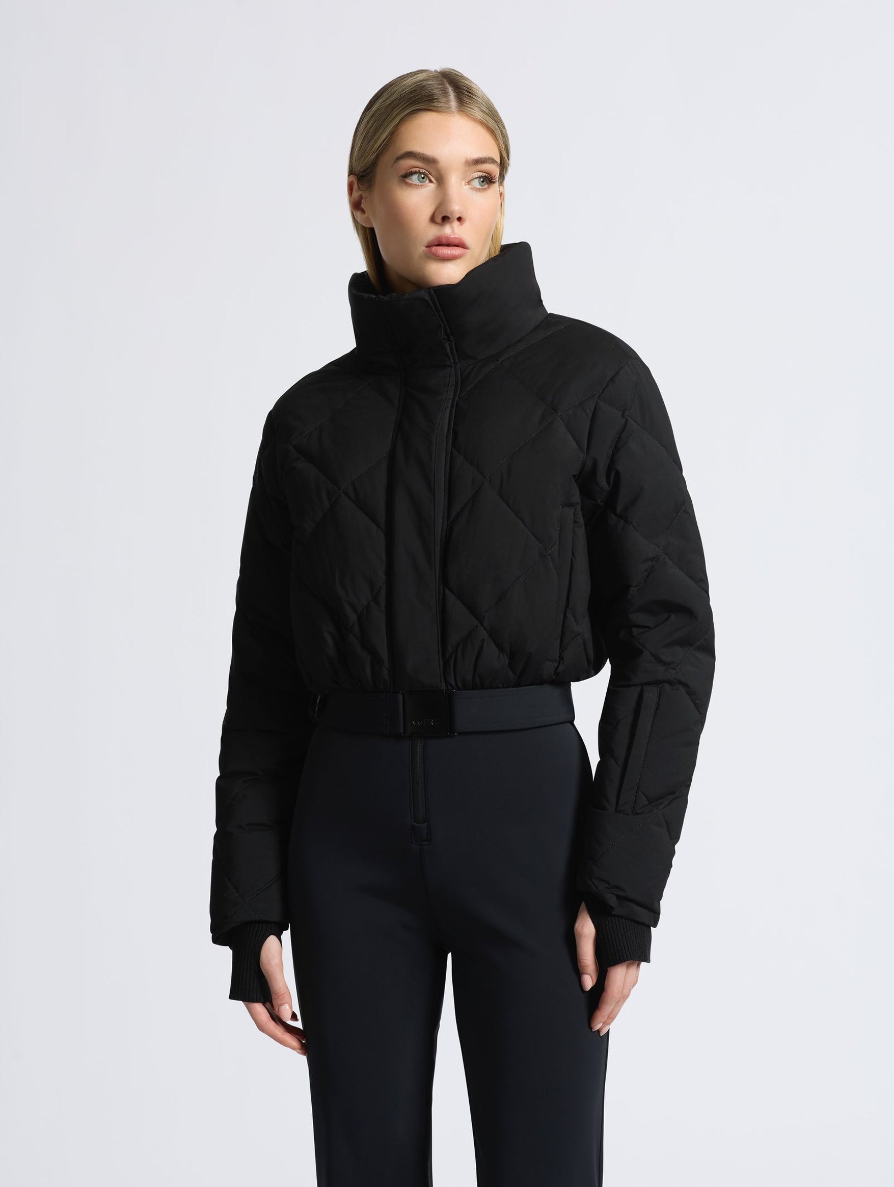 Saskia Ski Suit in Black