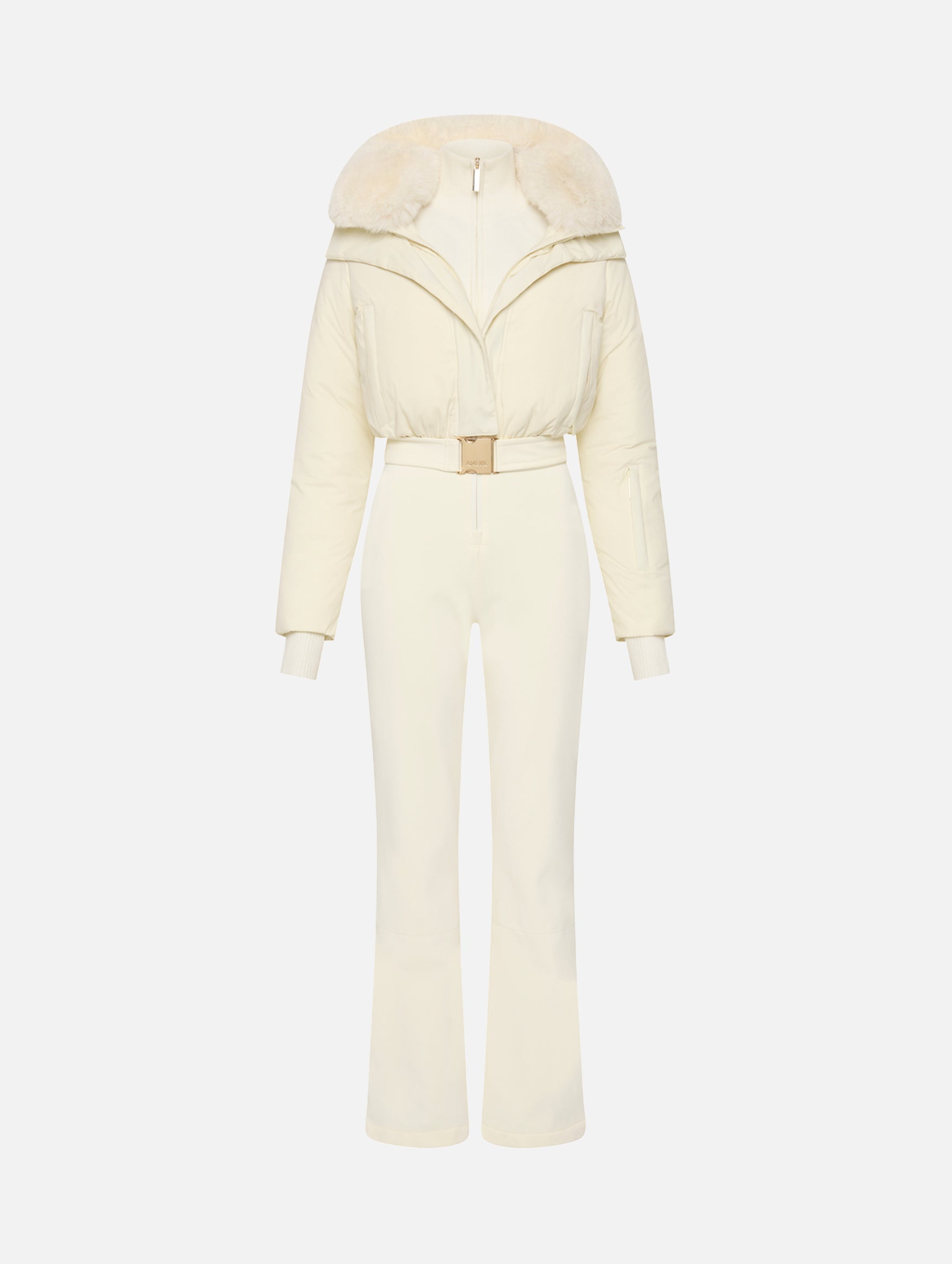 Saskia Ski Suit in White