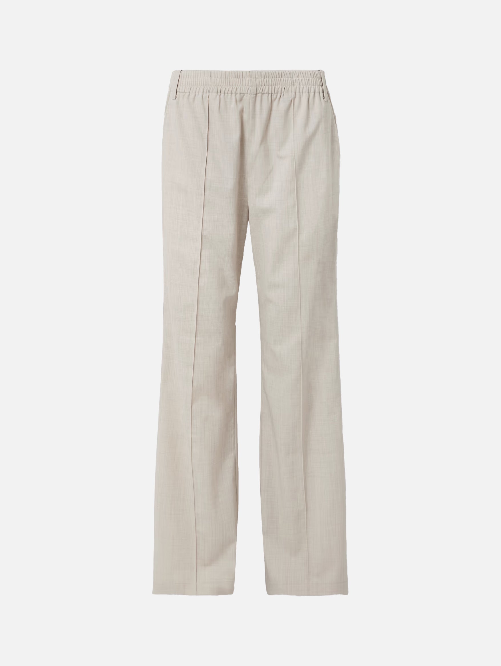 Tropical Wool Regular Scottie Jogger in Oatmeal Melange