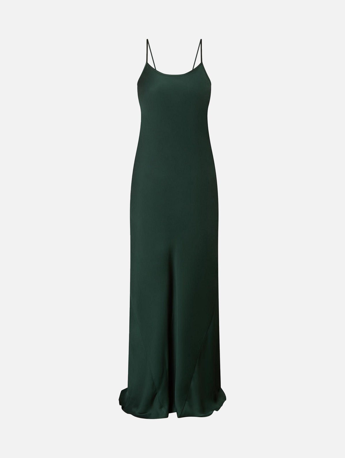 Floorlength Cami Dress in Seaweed