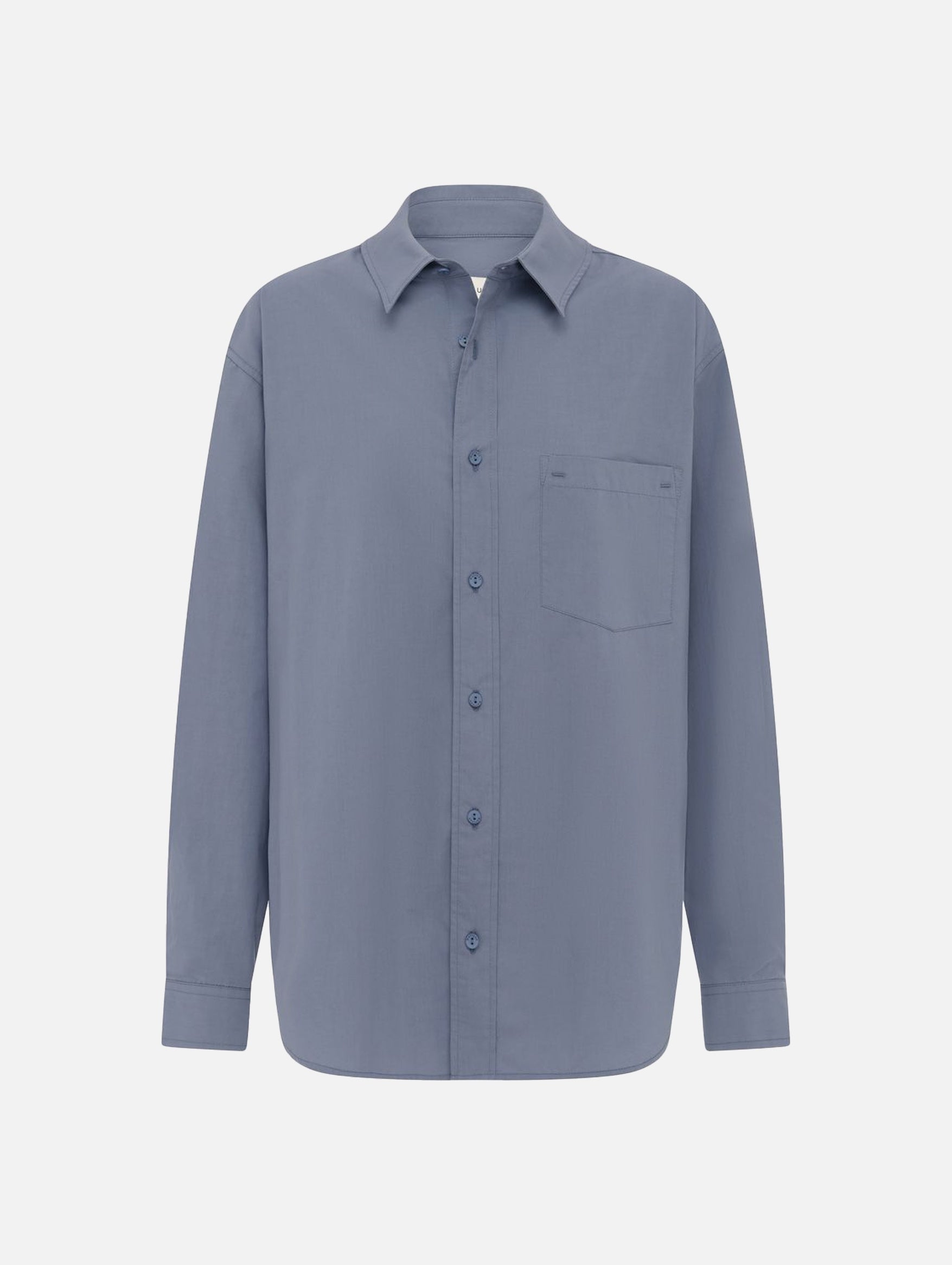 Relaxed Shirt in Steel