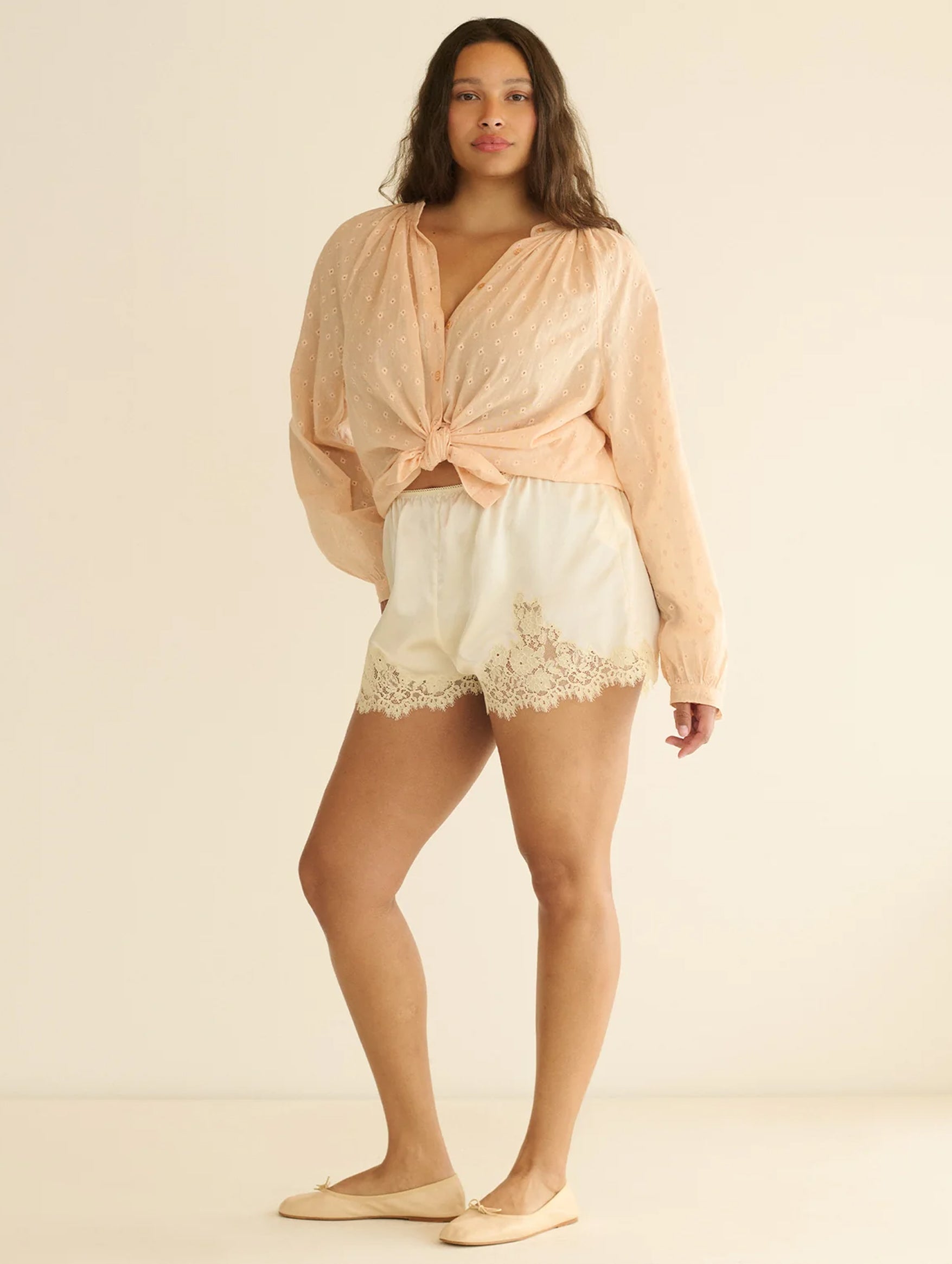 Iona Silk Short in Sea Salt