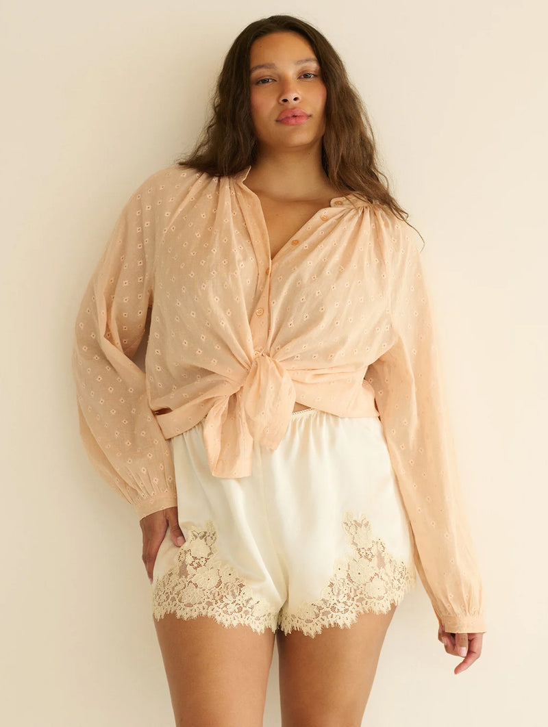 Iona Silk Short in Sea Salt