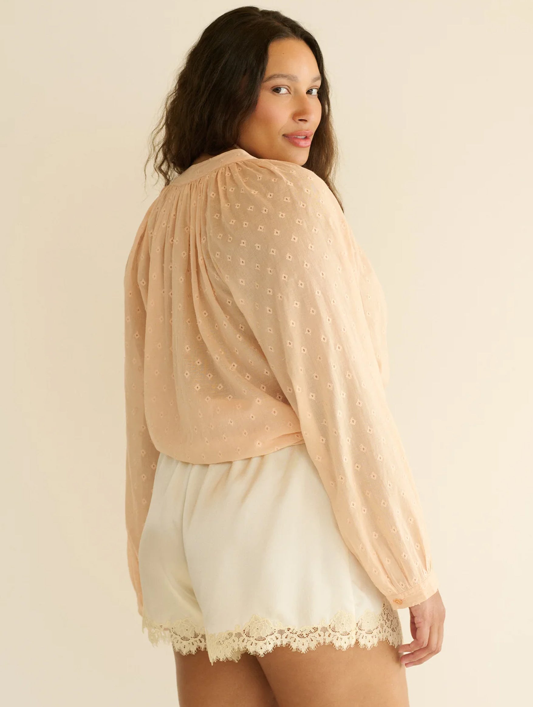 Iona Silk Short in Sea Salt