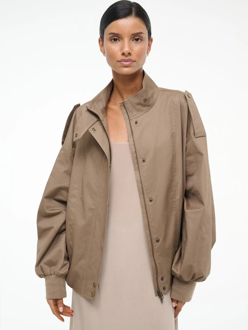 Simone Jacket in Taupe