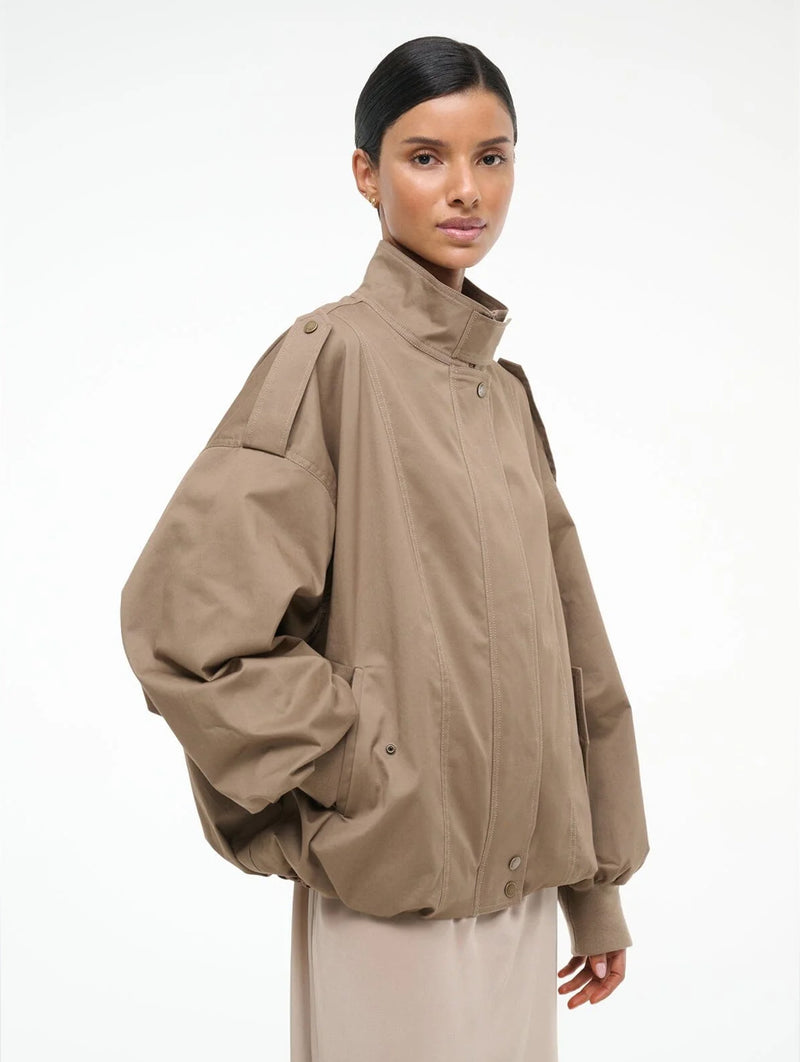 Simone Jacket in Taupe