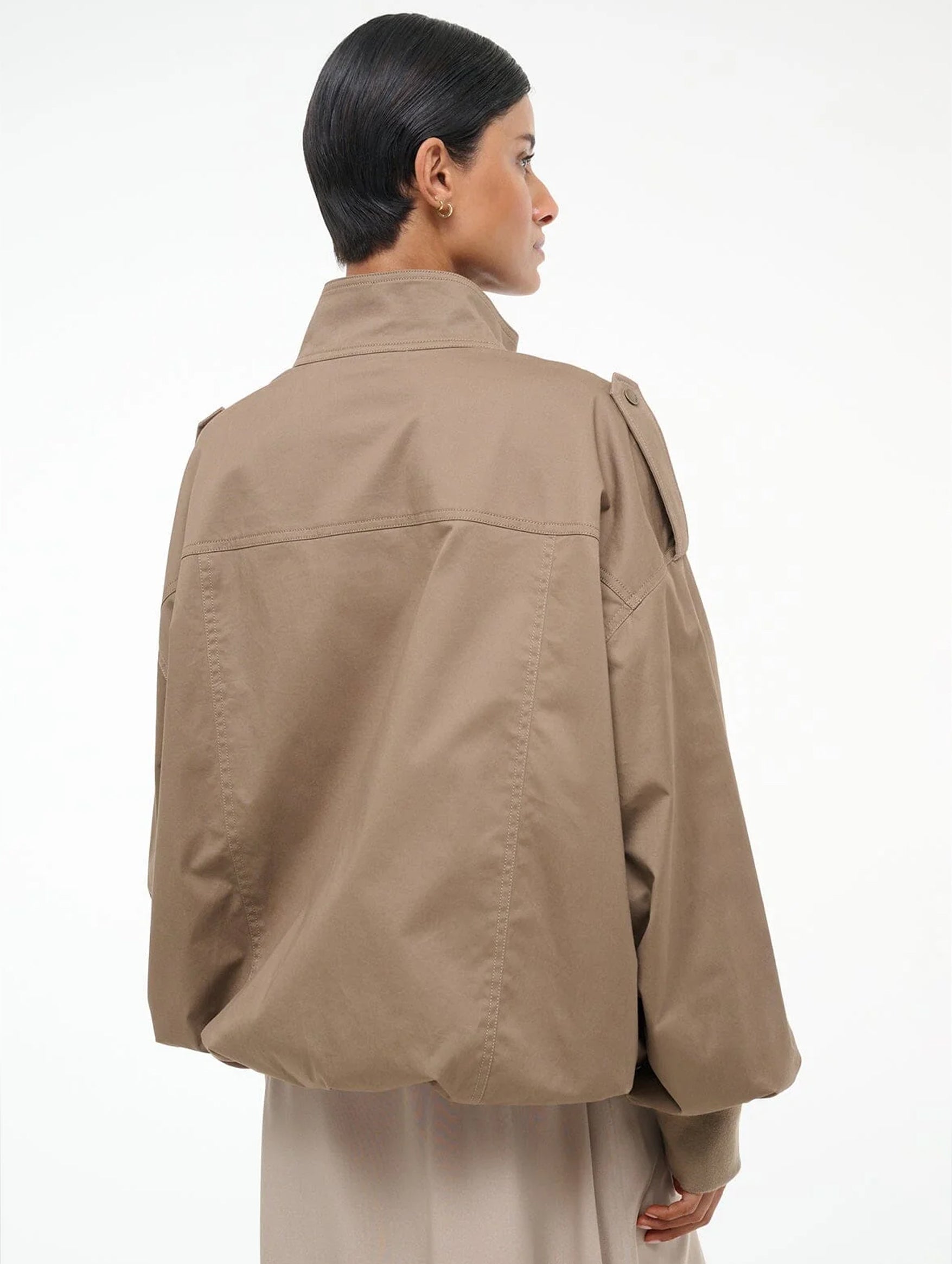 Simone Jacket in Taupe