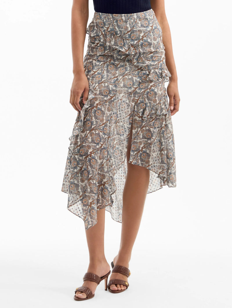 Eleonora Skirt in Dove Multi