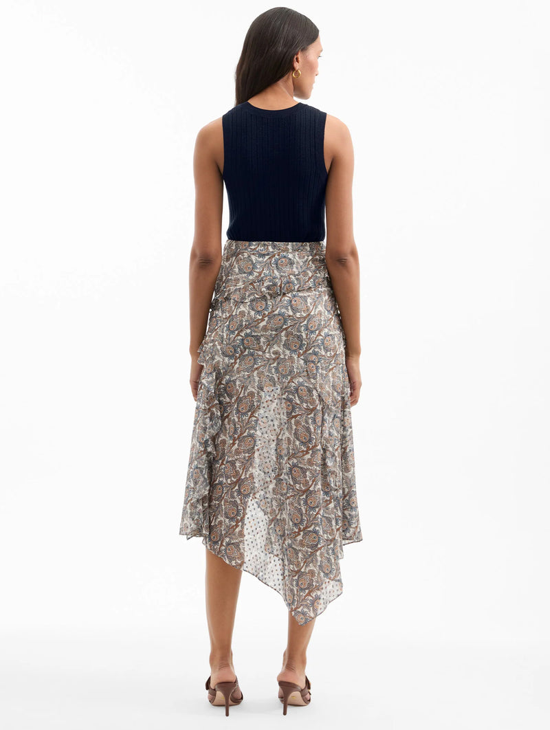 Eleonora Skirt in Dove Multi